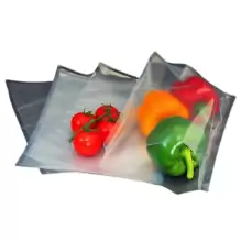 Вакуумный пищевой пакет, ГОФРА 180*250 мм (артикул: 030801405) купить в разделе «Полиэтиленовые гофрированные вакуумные пакеты».